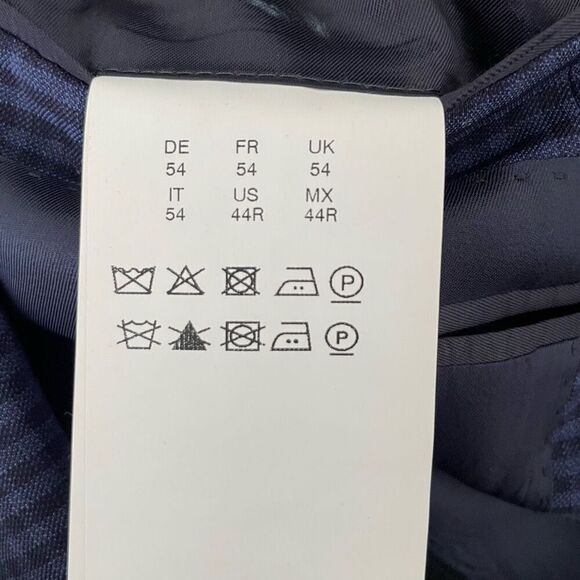 Hugo Boss Huge6/Genius5 Slim Fit Blazer Jacket Size 44R - Picture 6 of 8